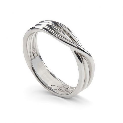 Anillo FILODELLAVITA, Colección Classic, 3 hilos, Plata 925