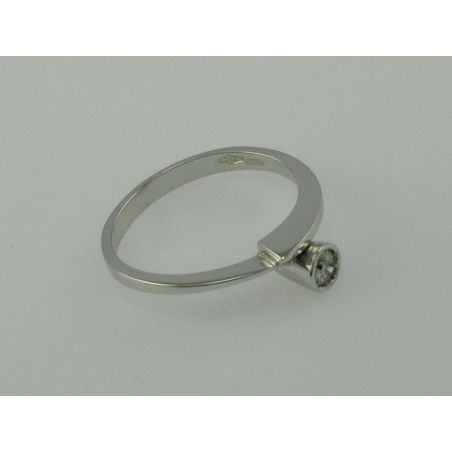 GIANNI CARITA Anello Solitario Ct 0.15 G VVS2